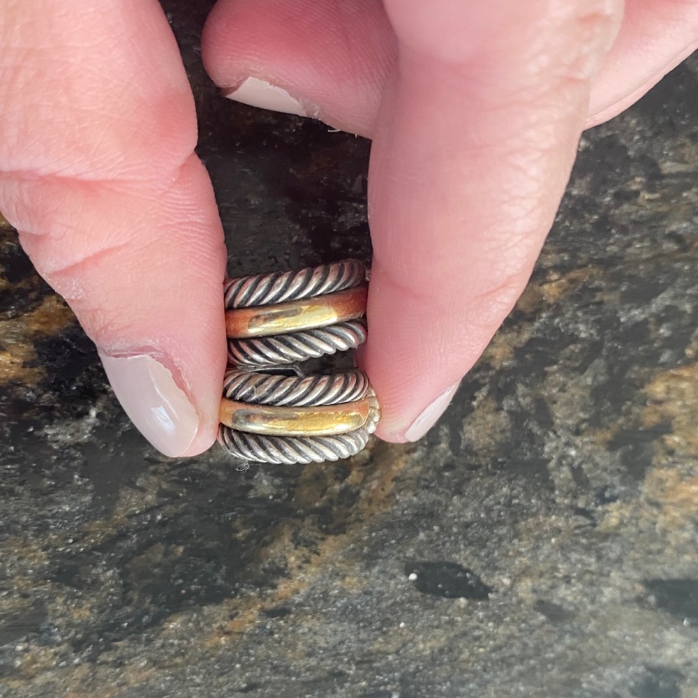 Authentic David Yurman Cable Huggies
